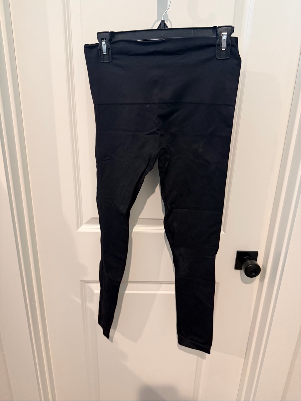 SPANX Black High-Waist Sculpting Leggings